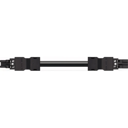 Wago Serie 771 Patchkabel gebouwinstallatie 2p Contrastekker (female) Stekker 1000mm