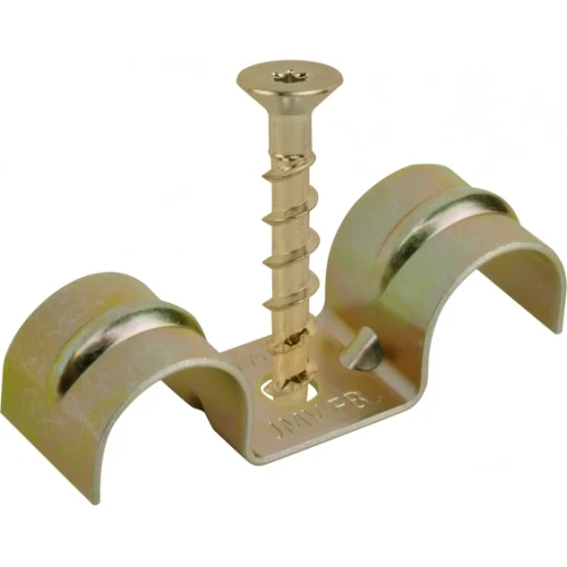 JMV FUNCTIEBEHOUDBEUGEL VOOR 2X 19 MM. MET SCHROEFANKER E30-E90