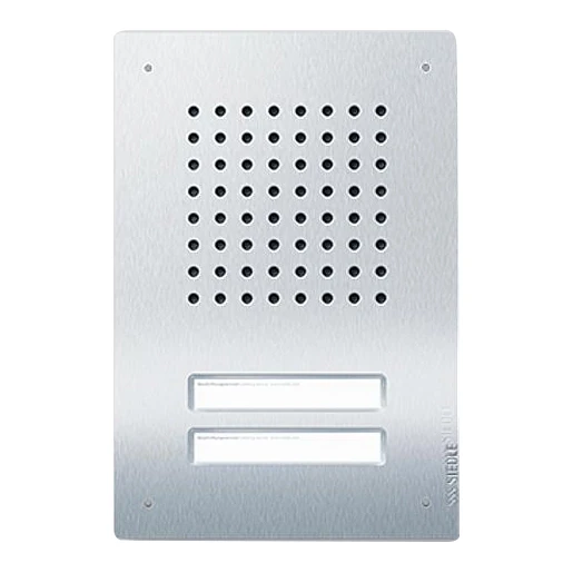 Siedle Classic F CL A 02 R-0 functie-eenheid audio deurstation 2 beltoetsen RVS IP54 Inbouw (stucwerk) 210007703-00