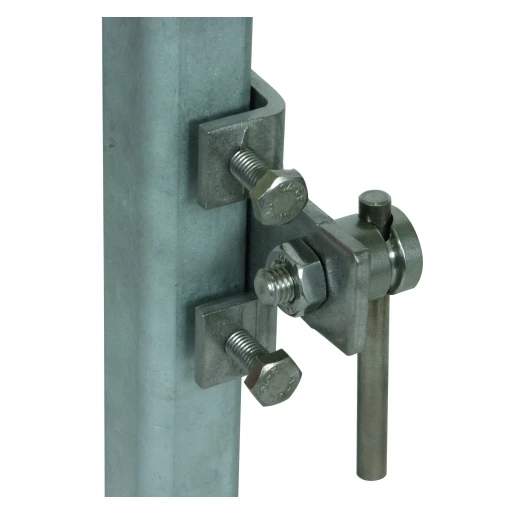 Dehn Clamp stst horizontal type f.profiles 18-35mm with ks connector