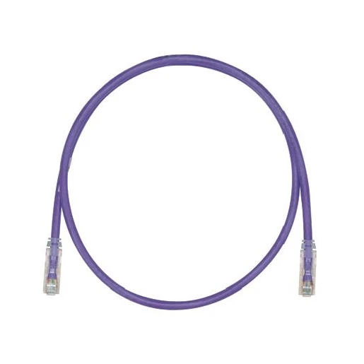 Panduit Patchkabel U / UTP Cat6 RJ45 8(8) 0.5M violet UTPSP0.5MVLY