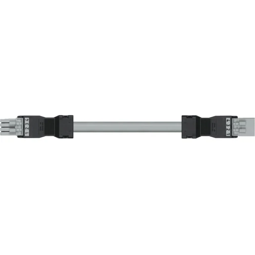 Wago SERIE 891 Patchkabel gebouwinstallatie 4p Contrastekker (female) Stekker 2000mm