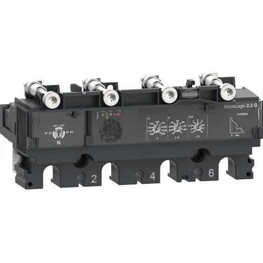 Schneider Electric TRIP UNIT NSX250 AC 4P4D 250A 2.2G