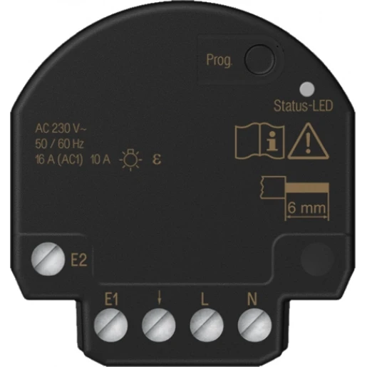 Jung HOME schakelactor inbouw + 2 ingangen
