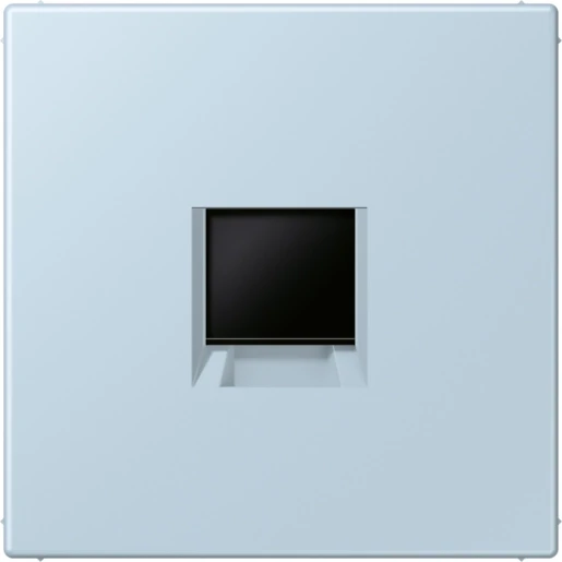 Jung LS range Afdekking centraalplaat AMP Radiall LC32022 Modular-Jack 1 connector Zonder label LC1969-1WE208
