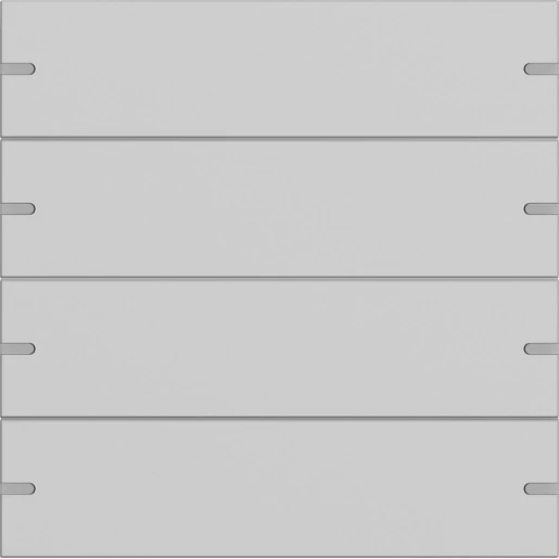 Gira Wippenset 4-v tastsens.4 TS4 gris m(gel.)