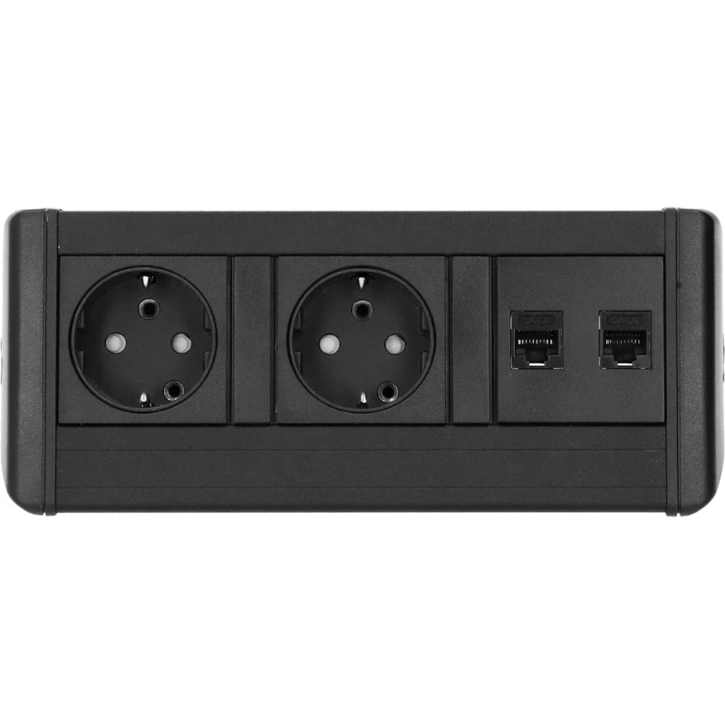 OCS Harmony 2x 230V RA + 2x Cat6U b/b 1m GST incl. klem = 32mm