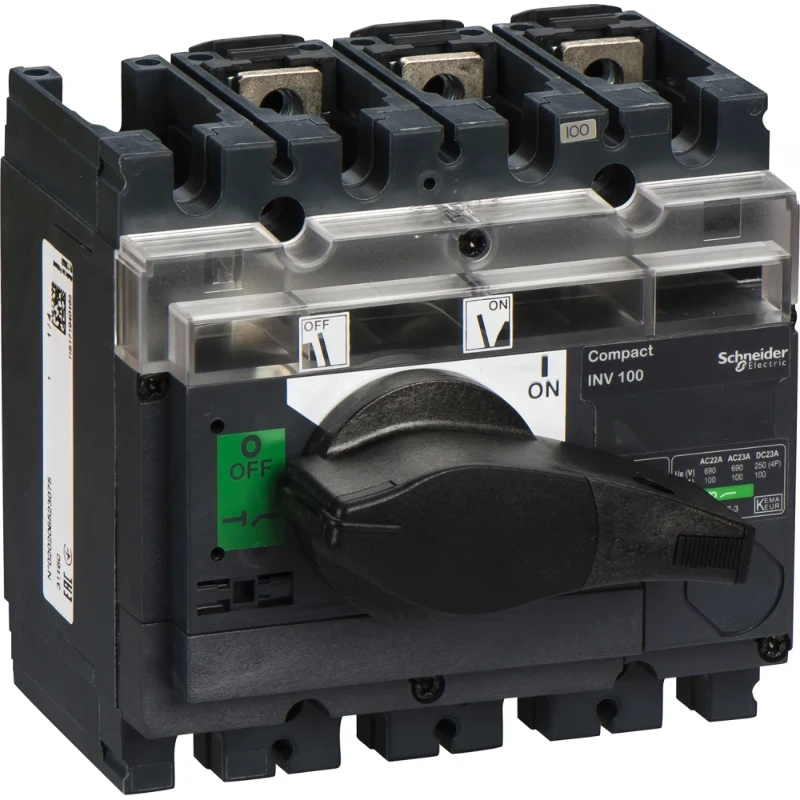 Schneider Electric COMPACT INV100 3P LASTSCHEIDER ZWART