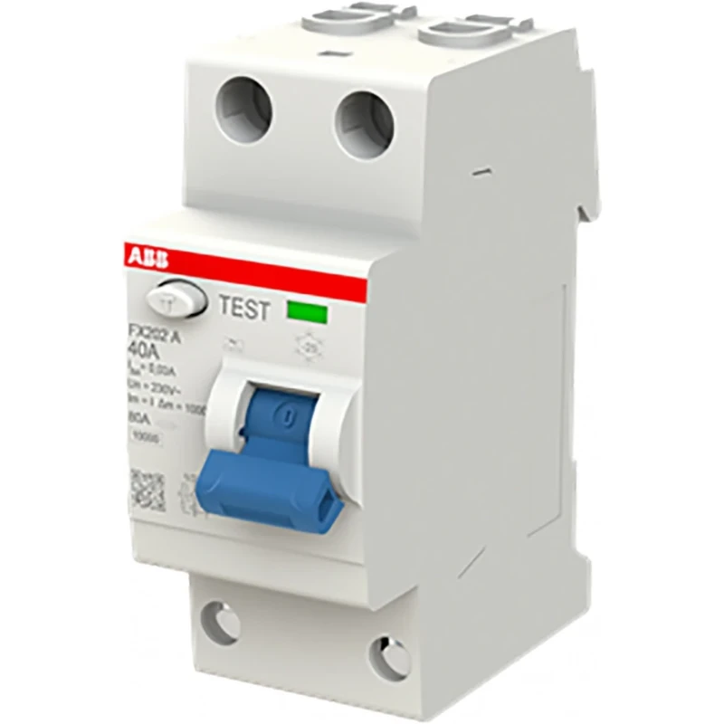 ABB System pro M compact Aardlekschakelaar 2p 25A 0.03A 2CSF202165R1250