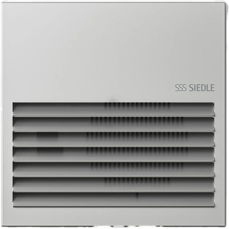 Siedle Busdeurluidspreker voor vario spreken/bellen kunststof zilver 210011514-00