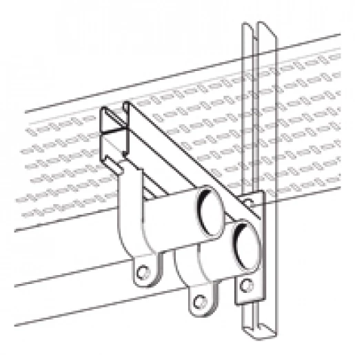 Legrand Swiftrack Strutconsole 50 - 300mm 40x175mm RVS SA772S