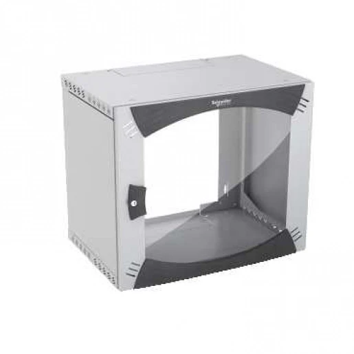 Sarel Actassi Wandkast opbouw 19" 12HE 600x400x650mm Grijs NSYOPB12U4F