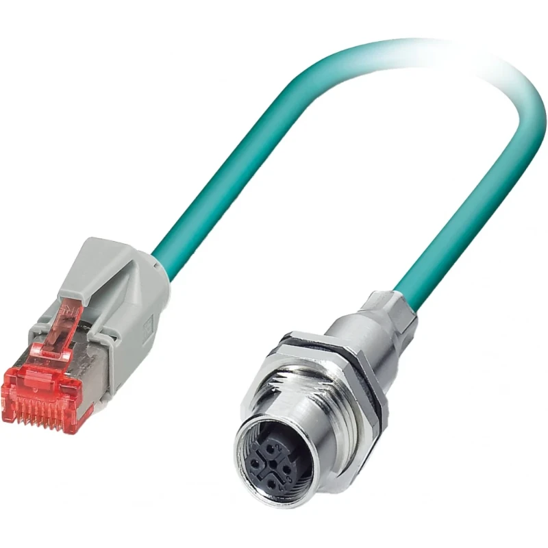 Phoenix Contact VS Patchkabel twisted pair M12HW-93E-LI M12 RJ45 8(4) CAT5 2m 1406085