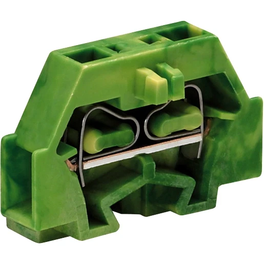 Wago 2-DR KLEM 1,5MM2 FLENS/GROEN-GEEL
