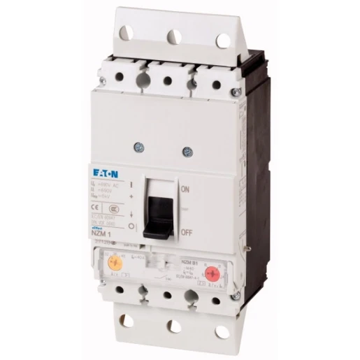 Eaton VERMOGENSAUTOMAAT NZM1 3P 125A VOOR INSTEEKSOKKEL