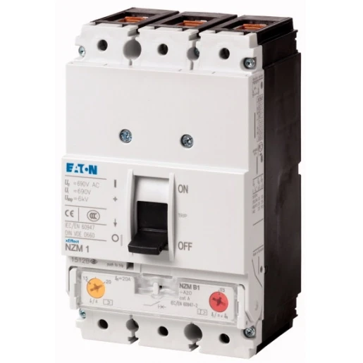 Eaton VERMOGENSAUTOMAAT NZM1 3P 25A