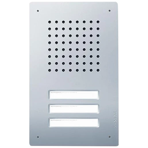 Siedle Classic F CL A 03 B-0 functie-eenheid audio deurstation 3 beltoetsen RVS IP54 Inbouw (stucwerk) 210007704-00