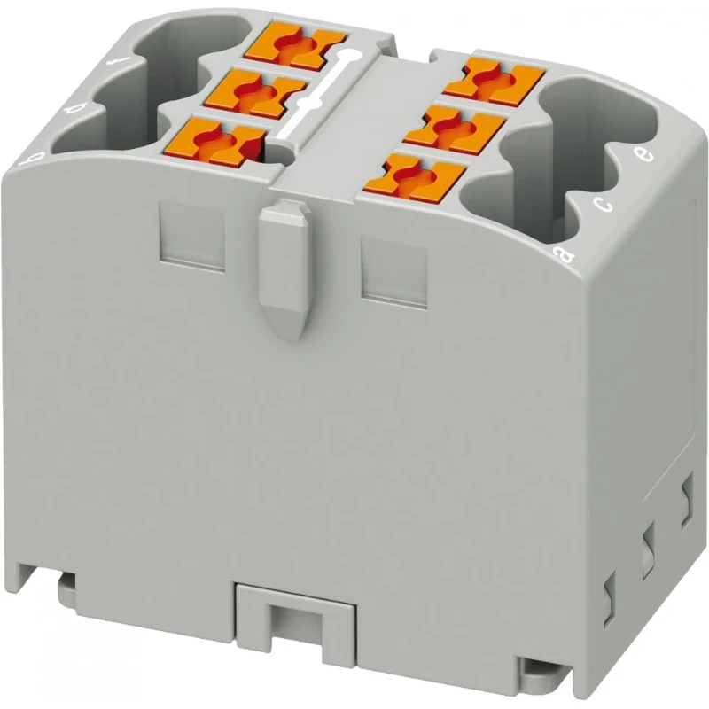 Phoenix Contact PTFIX Verbindingsrijgklem 0,14-4mm² eendr. 0,14-2,5mm² meerdr. Grijs