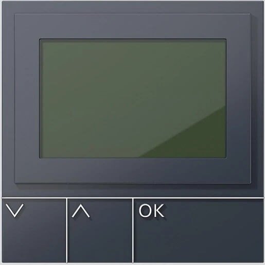 Siedle Display oproepmodule oproep-display kunststof 504-voudig grijs 210004915-02