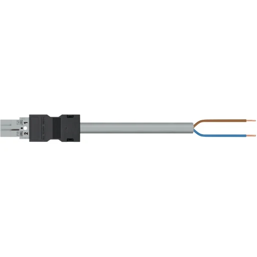 Wago SERIE 771 Patchkabel gebouwinstallatie 2p Stekker Vrij kabeluiteinde 4000mm
