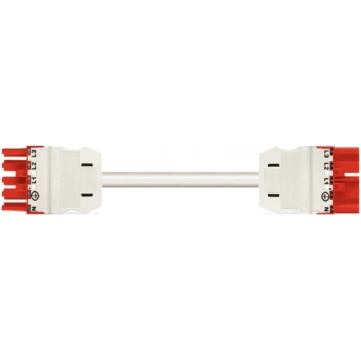 Wago SERIE 771 Patchkabel gebouwinstallatie 5p Contrastekker (female) Stekker 7000mm
