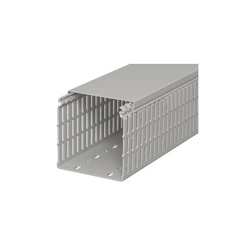 OBO Bedradingskoker 100x100x2000mm PVC grijs RAL 7030 6178441