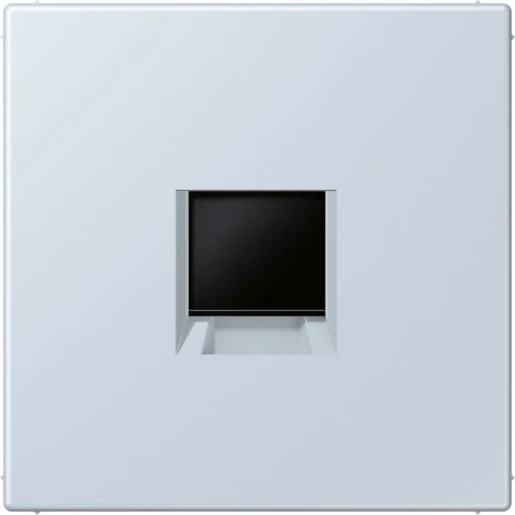 Jung LS range Afdekking centraalplaat AMP Radiall LC32023 Modular-Jack 1 connector Zonder label LC1969-1WE209