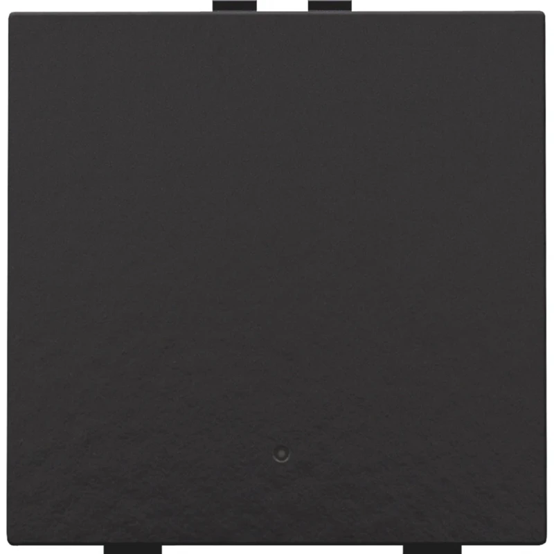 Niko Drukknop met led en comfortsensoren Home Control enkelvoudig zwart inbouw 200-52201