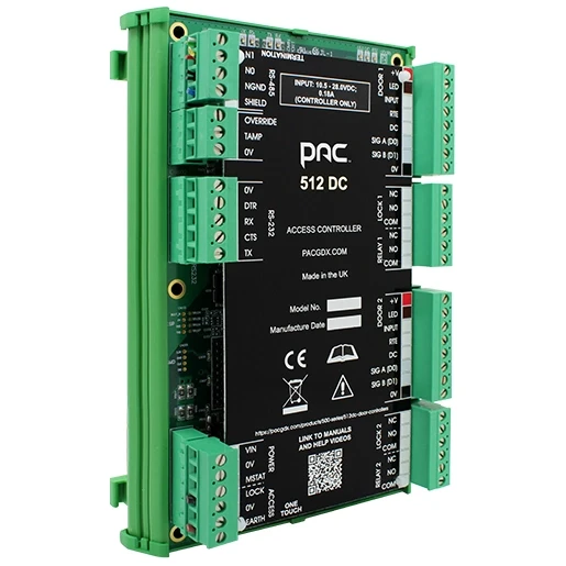 Comelit PAC 512DC controller DINrail uitvoering