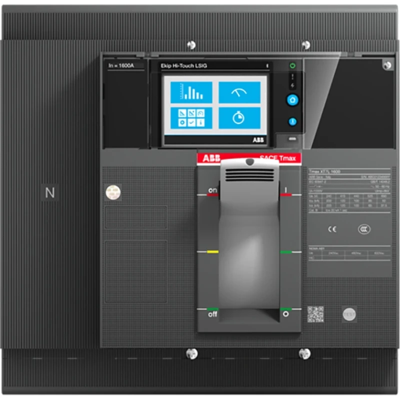 ABB XT7S 1600 Ekip Touch LSI In=1600A 4 polig vast met vooraansluiting ele
