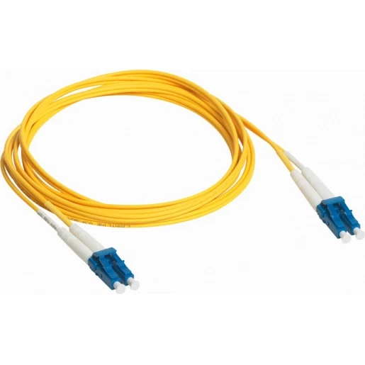 Legrand LCS3 Glasvezel patchkabel duplex SC/LC OS2 2m Geel 032604