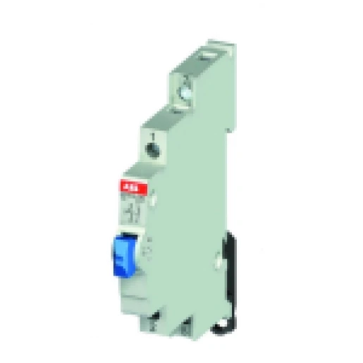 ABB DRUKKNOP KLEUR BLAUW 16A 1M+1V