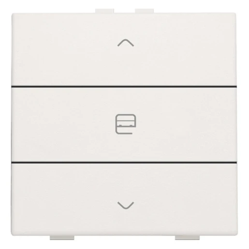 Niko Home Control Bediening motorsturing 3-voudig wit inbouw IP20 RAL 9010 101-51033