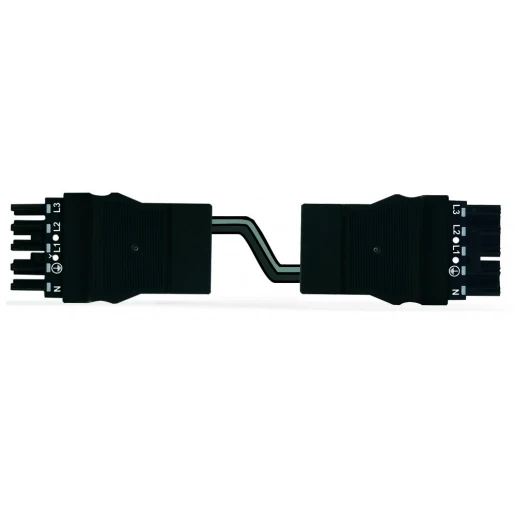Wago Winsta Patchkabel gebouwinstallatie 5p Contrastekker (female) Stekker 5000mm
