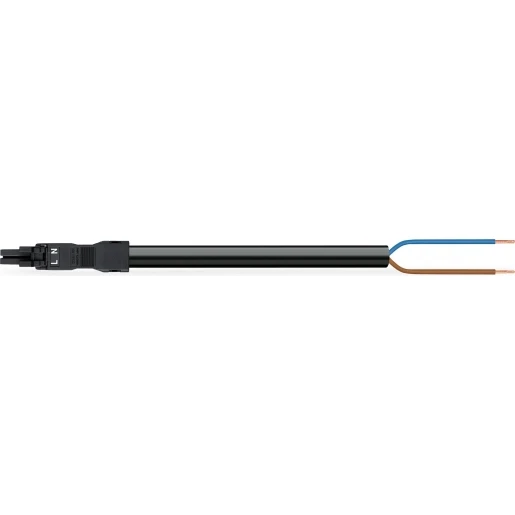Wago Serie 891 Patchkabel gebouwinstallatie 2p Contrastekker (female) Vrij kabeluiteinde 3000mm