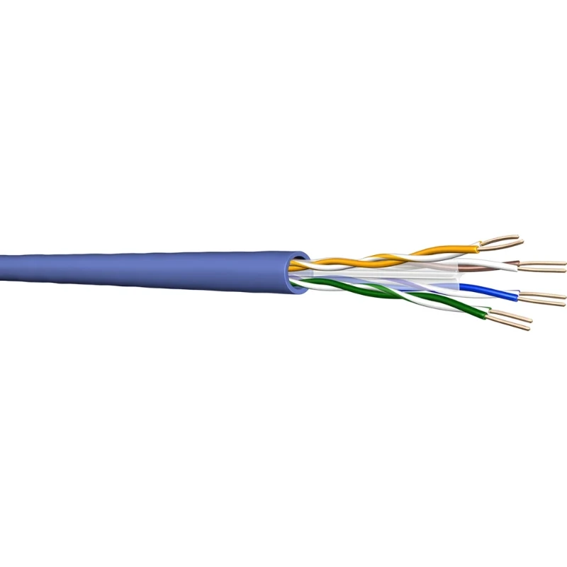 Draka UC400 HD Cat,6 U/UTP PVC Blauw 4x2x0,54 mm