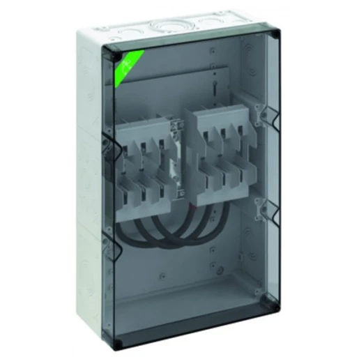 Spelsberg AKi NH-behuizing met zekeringhouders Mespatroon 2x100A 450x300x132mm 78130201