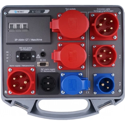 Metrel MEETADAPTER 3 FASE ACTIEF 16A EN 32A T.B.V.SIGMAGT