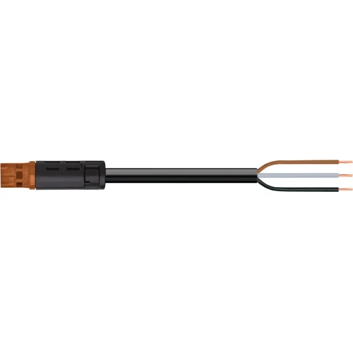 Wago Serie 774 Patchkabel gebouwinstallatie 3p Stekker Vrij kabeluiteinde 1000mm