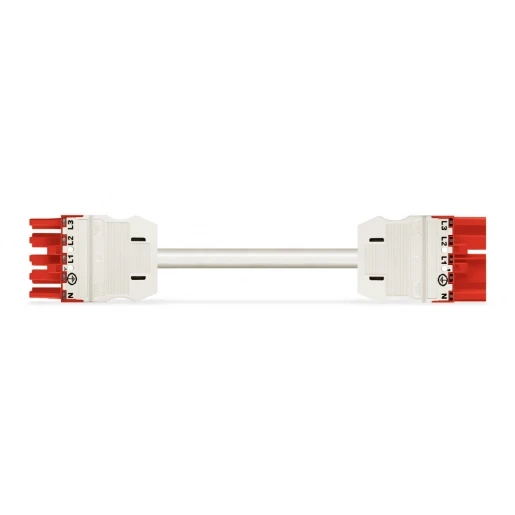 Wago Serie 771 Patchkabel gebouwinstallatie 5p Contrastekker (female) Stekker 2000mm