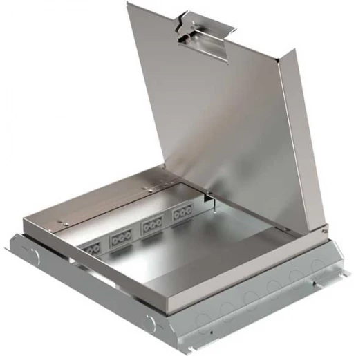 HPL VLOERDOOS INSTORT 32MM 4XCHASSIS 8XDATA RVS T25ZR KLAPDEKSEL