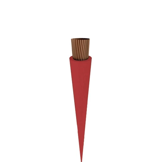 TKF VDS H07V2-K Eca Installatiedraad 10mm² rood per 1M