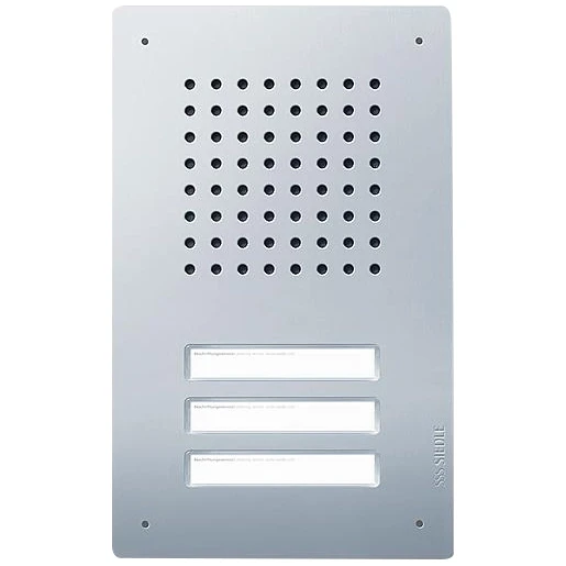 Siedle Classic F CL A 03 N-0 functie-eenheid audio deurstation 3 beltoetsen RVS IP54 Inbouw (stucwerk) 210007705-00