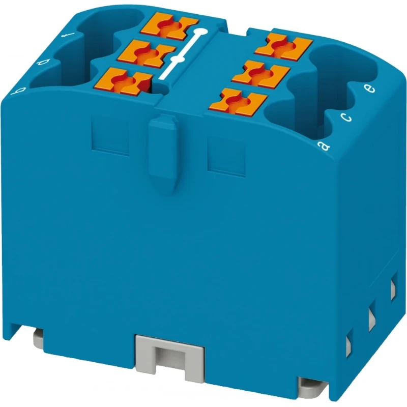 Phoenix Contact PTFIX Verbindingsrijgklem 0,14-4mm² eendr. 0,14-2,5mm² meerdr. Blauw