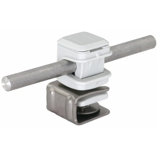 Dehn Roof cond.hol.plattensnap stst 4-6mm dehnsnap h 16mm plastic grey f