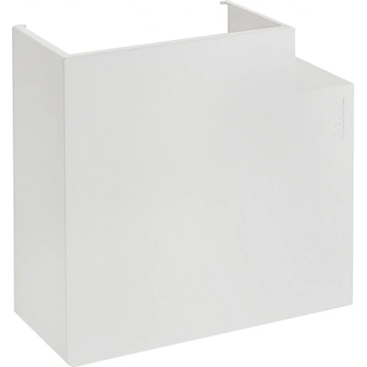 OBO Signa vlakke hoek wandgoot 180x74mm Halogeenvrij Kunststof wit RAL 9010 6132766