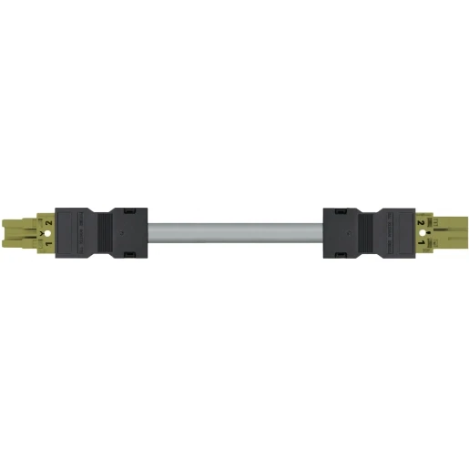 Wago SERIE 771 Patchkabel gebouwinstallatie 2p Contrastekker (female) Stekker 4000mm