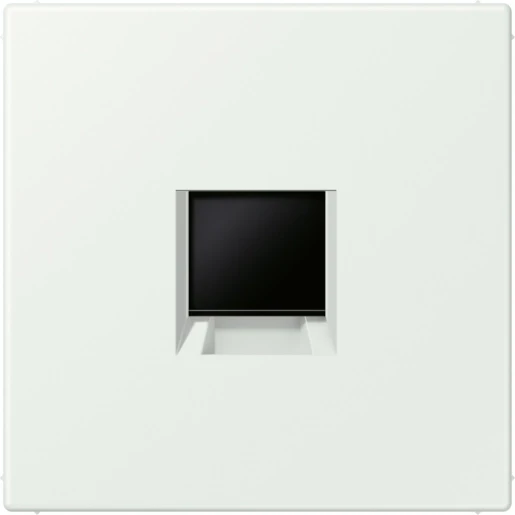 Jung LS range Afdekking centraalplaat AMP Radiall LC32024 Modular-Jack 1 connector Zonder label LC1969-1WE210