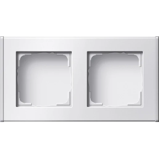 Gira Profiel 55 Opbouwbak inbouwschakelmateriaal 2-voudig wit Verticaal 136227