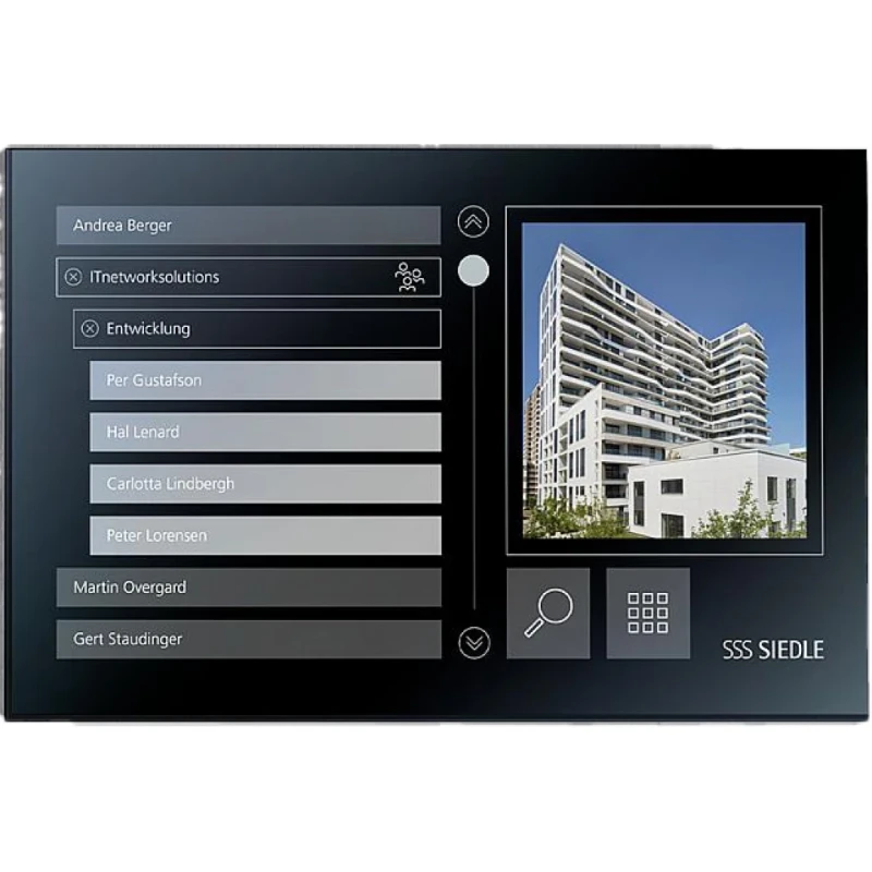 Siedle Touch 10 Inbouw